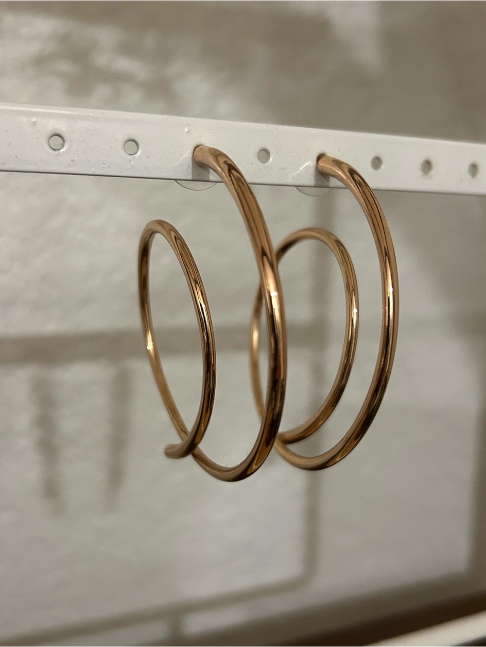 Kendra Scott Rose Gold Hoop Earrings - Women Jewelry